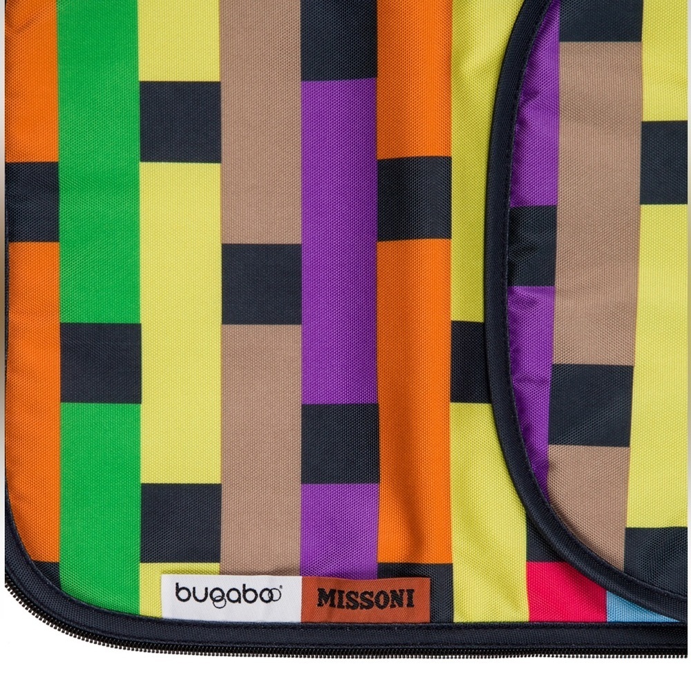 Bugaboo Cameleon 1 Bassinet And Canopy Hood Cover Collaboration Missoni Rainbow - Picture 5 of 14